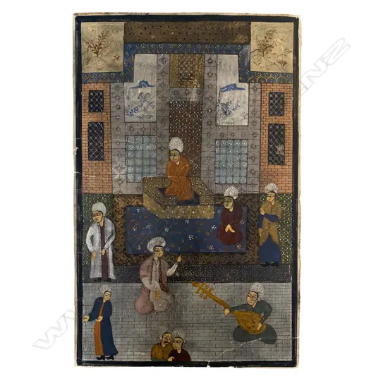 Unidentified school - Unidentified court scene,